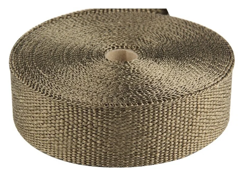 Torque Solution TS-EW-1X50L, Exhaust Wrap Universal 1inx50ft - Volcanic Rock