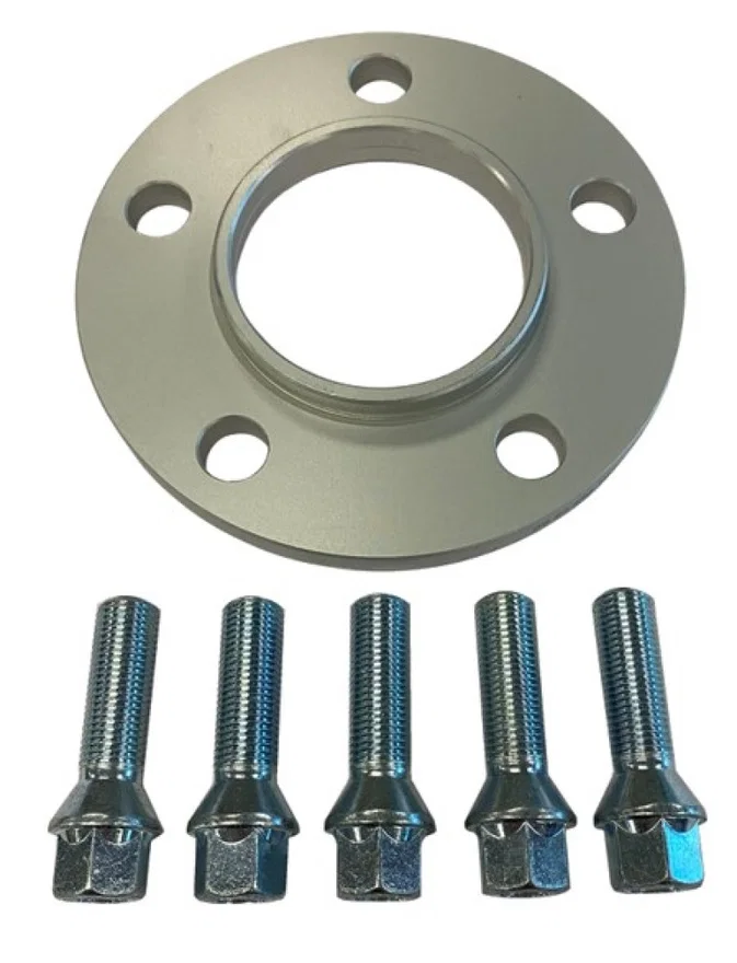 BBS 09.50.312, 5mm Spacer Kit Mercedes Benz 5x112 CB 66.5 - 12x1.5 Bolts (1 Spacer & 5 Lug Bolts)