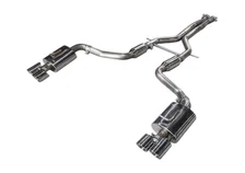 Track Edition Exhaust for 970 Panamera 2/4 (2014-2016) - With Chrome Silver Tips image 1