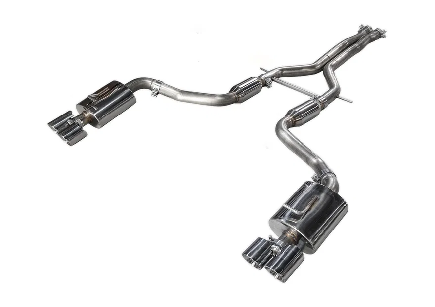 Track Edition Exhaust for 970 Panamera 2/4 (2014-2016) - With Chrome Silver Tips