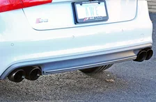 Touring Edition Exhaust for Audi C7 S6 4.0T - Diamond Black Tips image 2