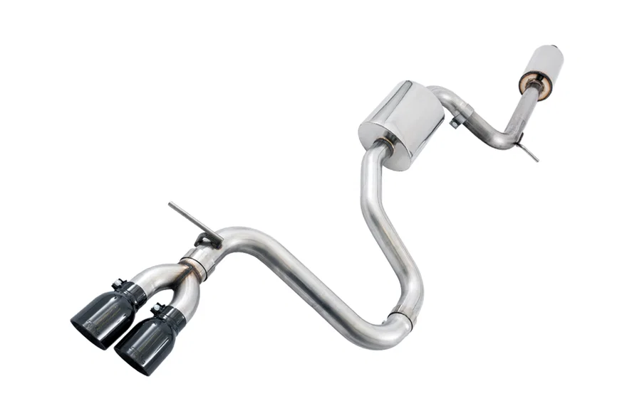 Touring Edition Exhaust for VW MK7 Golf 1.8T - Diamond Black Tips (90mm)