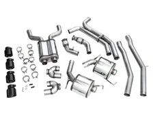Touring Edition Exhaust for Audi C8 S6/S7 - 4.5" Diamond Black Tips image 9