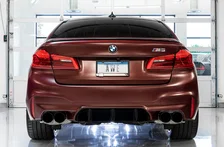 SwitchPath™ Catback Exhaust for BMW F90 M5 - 4" Diamond Black Tips image 4