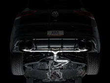 Track Edition Exhaust for Volkswagen MK8 Golf R - Diamond Black Tips image 13
