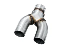 Touring Edition Exhaust for 10th Gen Civic Si Coupe / Sedan (includes Front Pipe) - Dual Chrome Silver Tips image 7
