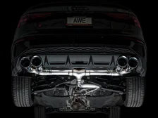Track Edition Exhaust for Audi 8Y S3 - 4.5" Chrome Silver Tips image 9
