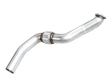 Track Edition Exhaust for FE1 Civic Si/DE4 Acura Integra - 5" Diamond Black Tips image 6