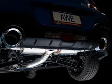 Touring Edition Exhaust for Subaru BRZ / Toyota GR86 / Toyota 86 / Scion FR-S - 5" Chrome Silver Tips image 9
