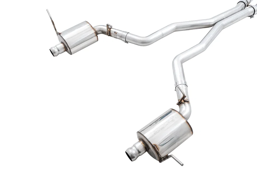 Touring Edition Exhaust for Jeep Grand Cherokee SRT and Trackhawk - for use with stock tips
