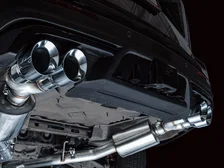 Touring Edition Exhaust for Ford Explorer ST - Chrome Silver Tips image 13