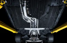 Resonated Touring Edition Exhaust for A90 Supra - 5" Chrome Silver Tips for Toyota GR Supra image 8