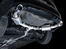 Touring Edition Exhaust for FE1 Civic Si/DE4 Acura Integra - 5" Chrome Silver Tips image 9