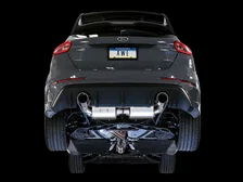 Touring Edition Cat-back Exhaust for Ford Focus RS- Resonated - Chrome Silver Tips image 2
