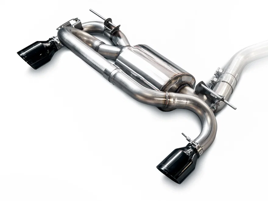 Touring Edition Axleback Exhaust for BMW F22 M235i / M240i - 4" Diamond Black Tips