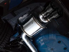 Touring Edition Catback Exhaust for VB Subaru WRX - 4" Diamond Black Tips image 15