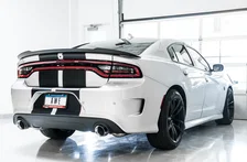 Touring Edition Exhaust for 15+ Charger 6.4 / 6.2 SC - Chrome Silver Tips image 8