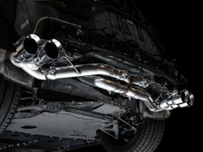Track Edition Exhaust for C8 Corvette - 4.5" Chrome Silver Tips image 9