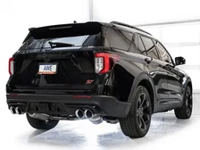 Touring Edition Exhaust for Ford Explorer ST - Chrome Silver Tips image 14