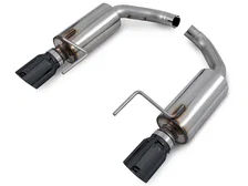 Touring Edition Axleback Exhaust for S550 Mustang EcoBoost - Diamond Black Tips image 1