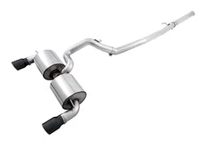 Touring Edition Cat-back Exhaust for Ford Focus RS - Non-Resonated - Diamond Black Tips image 1