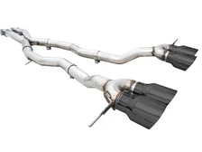 Track Edition Catback Exhaust for BMW G8X M3/M4 - 4.5" Diamond Black Tips image 3