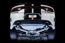 Touring Edition Exhaust for 15+ Charger 6.4 / 6.2 SC - Chrome Silver Tips image 7