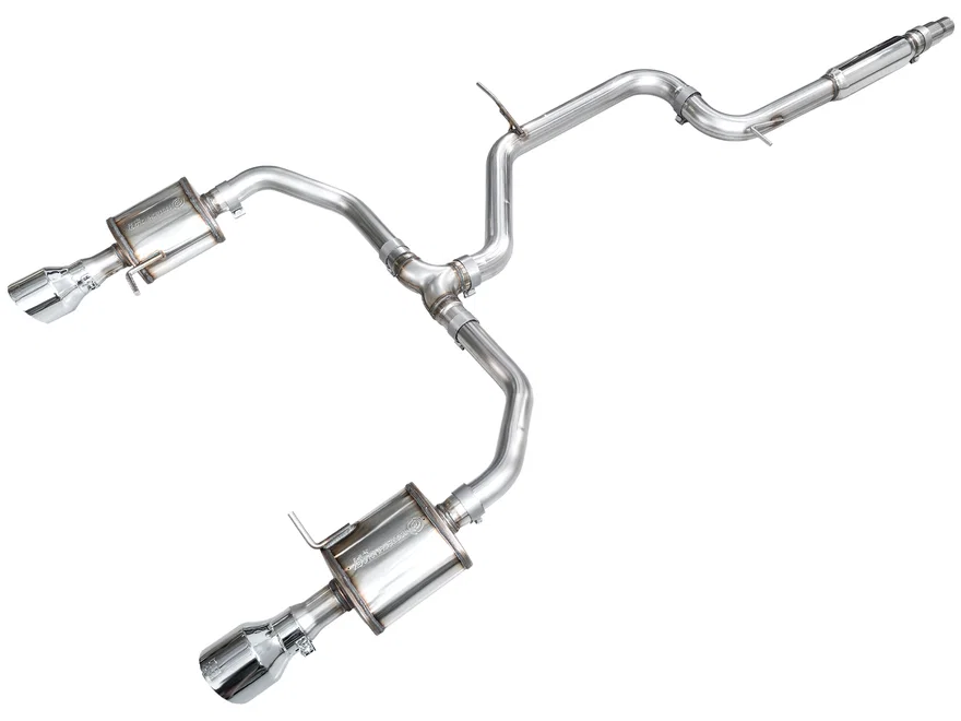 Touring Edition Exhaust for MK7.5 GLI - Chrome Silver Tips for Volkswagen Jetta