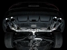 Track Edition Exhaust for Audi 8Y S3 - 4.5" Chrome Silver Tips image 12
