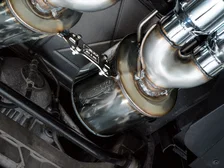 Touring Edition Axleback Exhaust for C6 Chevrolet Corvette Z06/ZR1 - 4.5” Chrome Silver Tips image 6