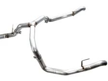 0FG Catback Split Rear Exit Exhaust for 4th Gen Silverado/Sierra 1500 5.3L (with bumper cutouts) - OE Tips image 3