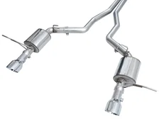 Touring Edition Exhaust for Dodge Durango 3.6 / 5.7 - Chrome Silver Tips image 2