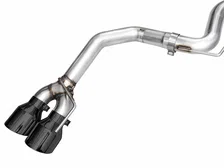 Track Edition Exhaust for S650 Ford Mustang Dark Horse - Quad Diamond Black Tips image 3