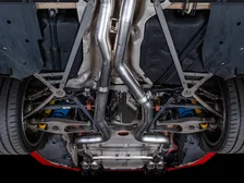 Track Edition Catback Exhaust for BMW F8X M3/M4 - 4" Chrome Silver Tips image 6