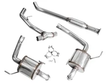 0FG Exhaust for Subaru Outback 2.4T - Dual BashGuards image 6