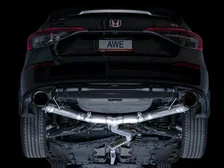 Track Edition Exhaust for FE1 Civic Si/DE4 Acura Integra - 5" Diamond Black Tips image 15