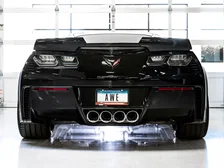 Track Edition Axleback Exhaust for C7 Corvette - 4.5" Chrome Silver Tips image 7