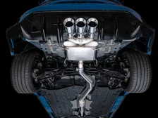 Touring Edition Exhaust for FL5 Civic Type R - Triple Chrome Silver Tips image 14