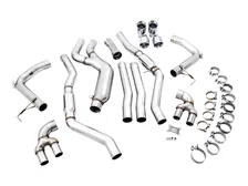 Track Edition Exhaust for G2X M340i / M440i - 4" Chrome Silver Tips for BMW image 6