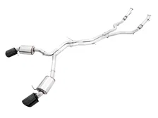 Touring Edition Exhaust for Audi B9 RS 5 Coupe - Diamond Black RS-style Tips image 1