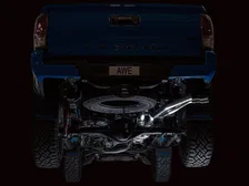 0FG Exhaust with BashGuard for 3rd Gen Tacoma - Dual Diamond Black Tips image 15