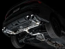 Track Edition Exhaust for Audi 8Y S3 - 4.5" Chrome Silver Tips image 10