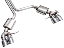 Touring Edition Catback Exhaust for '22+ Porsche Macan 2.9TT - Chrome Silver Tips image 3