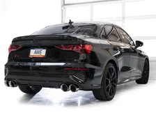Track Edition Exhaust for Audi 8Y S3 - 4.5" Chrome Silver Tips image 6