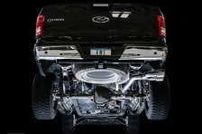 0FG Single Exit Exhaust for '15-'20 F-150 - 4.5" Chrome Silver Tips image 3