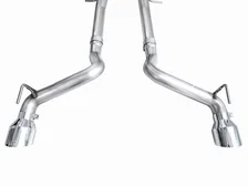 Track Edition Exhaust for Nissan Z - Chrome Silver Tips image 3