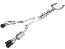 Touring Edition Exhaust for Ford Explorer ST - Diamond Black Tips image 1