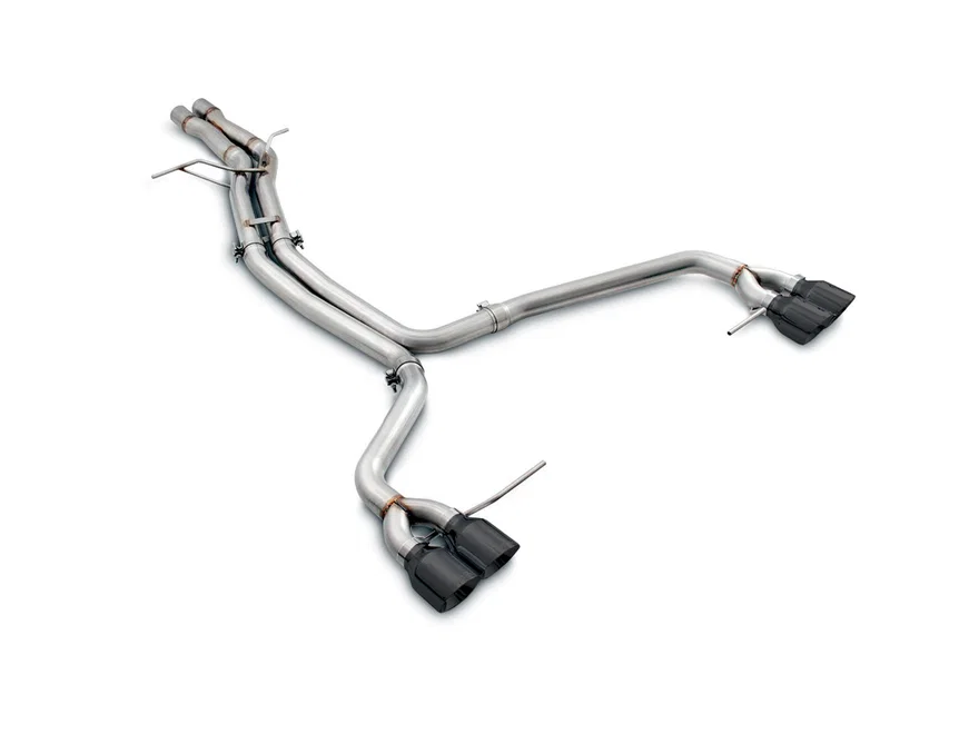 Touring Edition Catback Exhaust for Porsche Macan S / GTS / Turbo - Diamond Black 102mm Tips