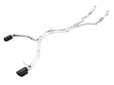 Track Edition Exhaust for Audi B9 RS 5 Coupe - Diamond Black RS-style Tips image 1