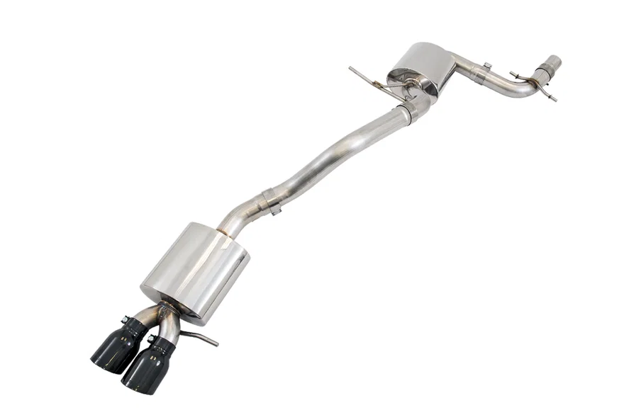 Touring Edition Exhaust for MK6 GLI 2.0T - MK6 Jetta 1.8T - Diamond Black Tips